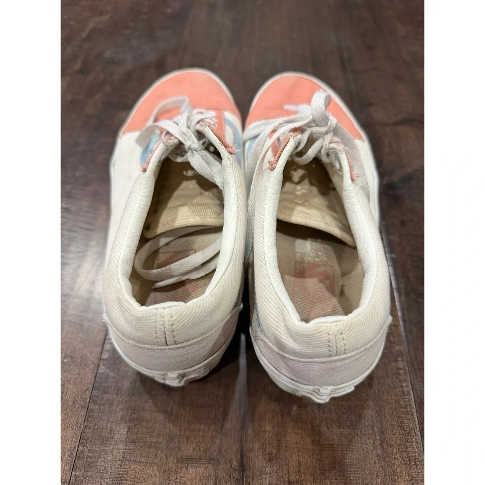 Vans All Star Chuck‎ Taylor Tri Color Skate Low Top Lace Up Sneaker Size 8